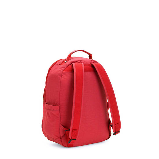 Kipling Seoul Small Tablet Backpacks Red Rouge | CA 1614CT